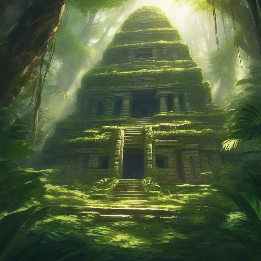 Ancient Temple Hidden in the Jungle