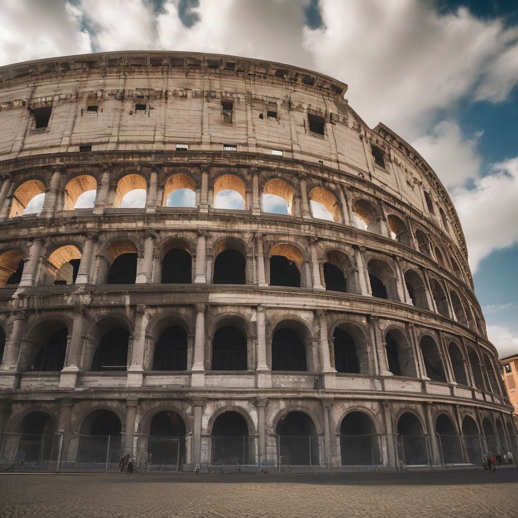 Colosseum in Rome, Italy