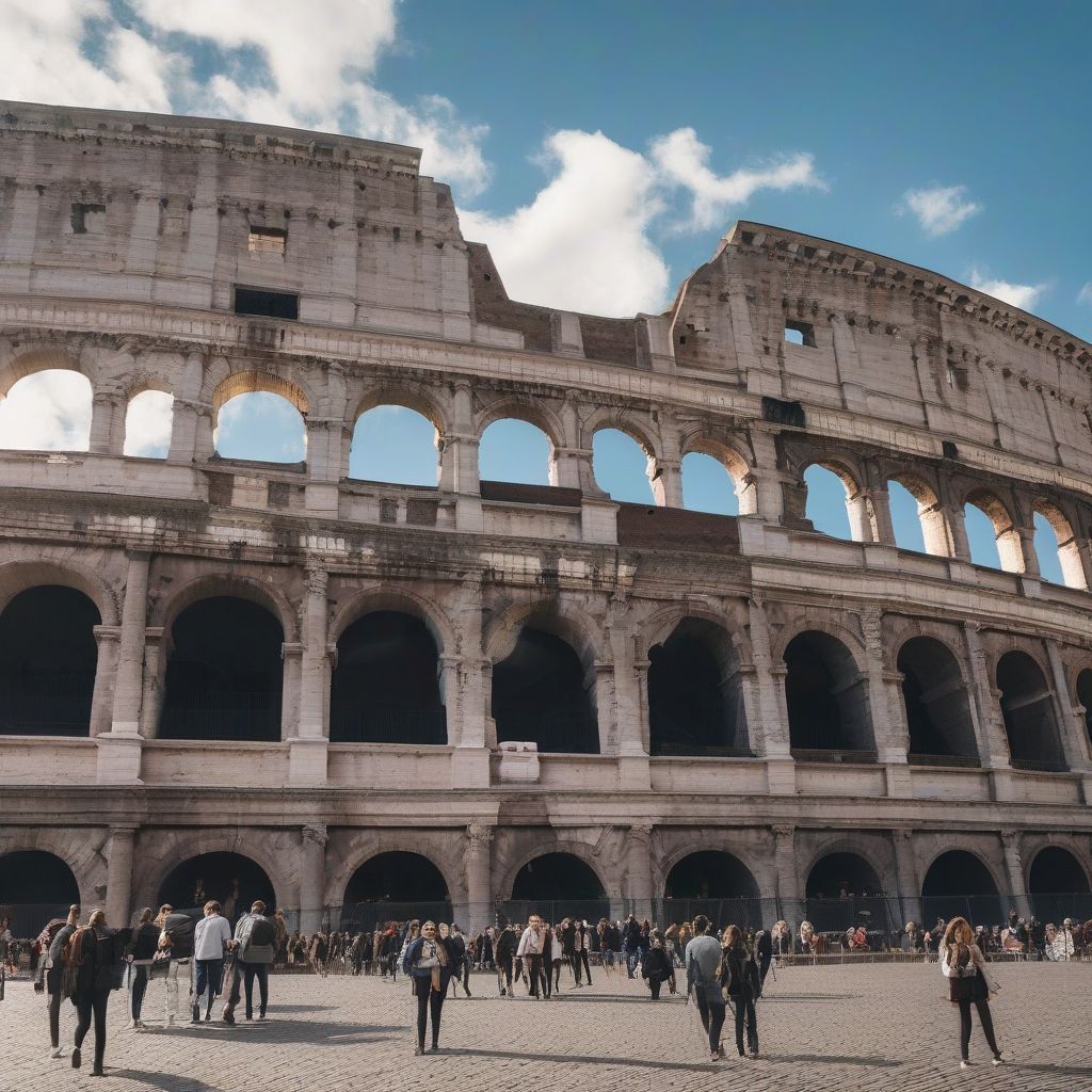 Colosseum in Rome, Italy