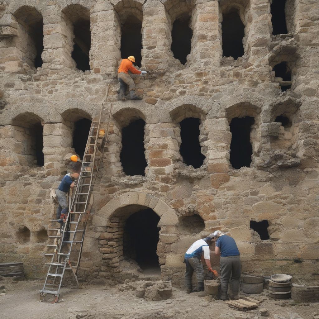 Restoring a Medieval Castle